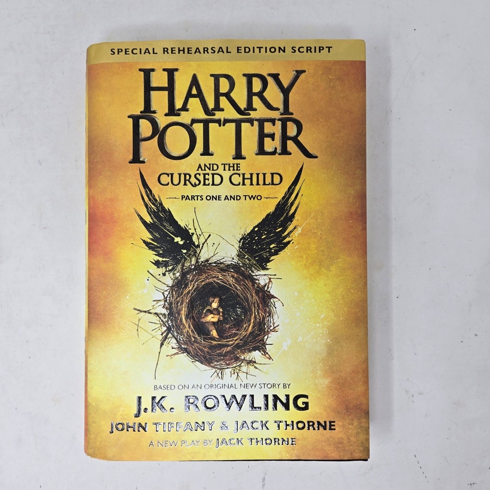 Harry Potter and the Cursed Child Parts 1&2 Special Rehearsal Edition Script HB